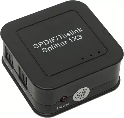 Разветвитель Splitter Toslink-F  --> 3xToslink-F