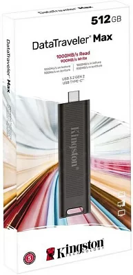 Накопитель Kingston DataTraveler Max DTMAX/512GB USB3.2-C Flash Drive 512Gb  (RTL)