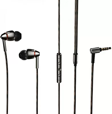 Наушники с микрофоном 1MORE Quad Driver In-Ear Headphones E1010-Gray (рег.громк.динамик+арматурные шнур 1.25м)