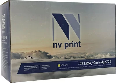 Картридж NV-Print аналог CE252A/Cartridge 723 Yellow  для HP  LJCP3525/3530MFP Canon  LBP-7750