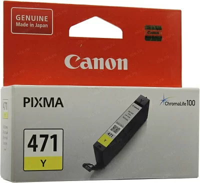 Чернильница Canon CLI-471Y  Yellow  для PIXMA MG5740/6840/7740