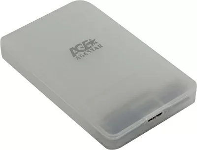 Мобильное шасси AgeStar 31UBCP3-White (Внешний бокс для 2.5" SATA HDD USB3.1)