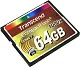 Карта памяти Transcend TS64GCF1000 CompactFlash  Card 64Gb 1000x