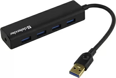 Разветвитель Defender Quadro Express 83204 4-Port  USB3.0 HUB