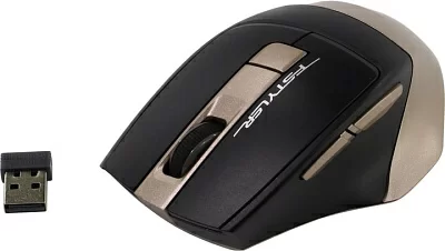 Манипулятор A4Tech FSTYLER Wireless Optical Mouse FG35 Bronze (RTL) USB 6btn+Roll