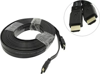 JETACCESS JA-HD10 2м Кабель HDMI to HDMI (19M  -19M)  2м плоский  ver2.0