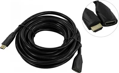 Vention VAA-B06-B500 Кабель удлинительный HDMI (19M-19F) 5м ver1.4