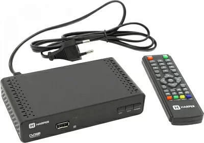 Проигрыватель HARPER <HDT2-1513> (Full HD A/V Player HDMI  RCA  USB2.0 DVB-T/DVB-T2 ПДУ)