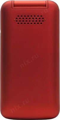 Телефон Texet TM-408 Red (QuadBand 2.8" 320x240 GSM+BT microSD 0.08Mpx 164г)