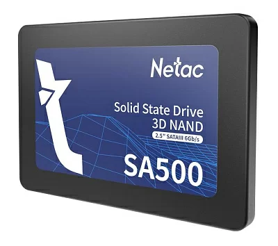 Накопитель SSD 256 Gb SATA 6Gb/s Netac SA500 <NT01SA500-256-S3X>  2.5"