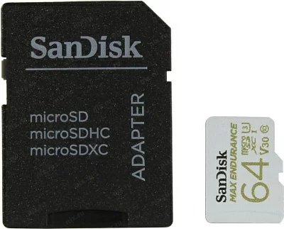 Карта памяти SanDisk SDSQQVR-064G-GN6IA microSDXC Memory  Card  64Gb UHS-I  U3