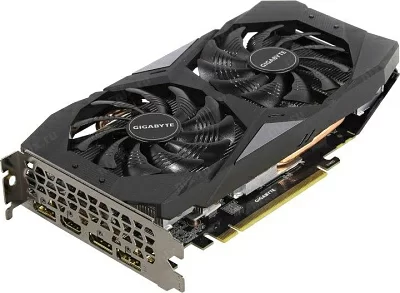 Видеокарта 6Gb PCI-E GDDR5 GIGABYTE GV-N1660OC-6GD  (RTL)  HDMI+3xDP GeForce GTX1660