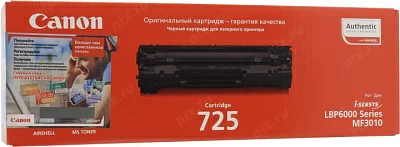 Картридж Canon  725  для LBP6000 серии/MF3010