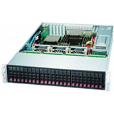 Server Case SuperMicro CSE-216BE2C-R920LPB Black 24xHotSwap SAS/SATA Enhanced E-ATX 920W HS 2U RM