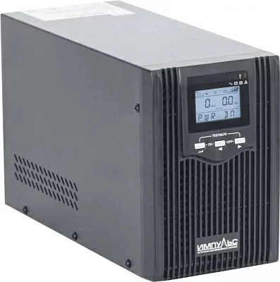 ИБП UPS 2000VA ИМПУЛЬС ЮНИОР ПРО 2000 JS20201/JT20201 защита телефонной линии/RJ-45 USB  LCD