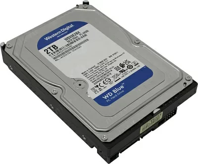 Жёсткий диск HDD 2 Tb SATA 6Gb/s Western Digital Blue WD20EZBX 3.5" 7200rpm  256Mb