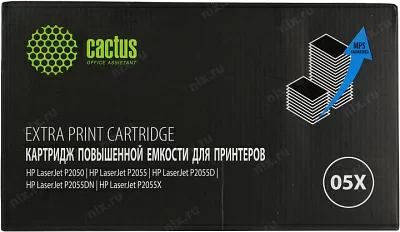 Картридж Cactus CS-CE505X-MPS для HP LJ  P2050/P2055