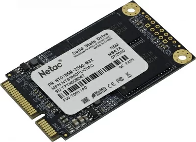 Накопитель SSD 256 Gb mSATA 6Gb/s Netac  NT01N5M-256G-M3X