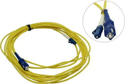 Кабель Patch cord  ВО LC-SC Simplex SM  9/125 5м