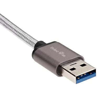 Telecom <TC403M-2M> Кабель USB A M -->  USB-C  M ver3.0 2м