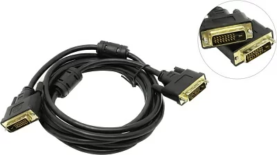 Exegate EX191095RUS Кабель DVI-D to DVI-D Dual Link (25M -25M) 3м  2 фильтра