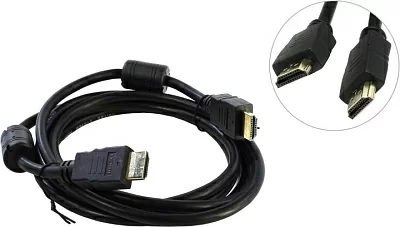 5bites APC-014-020 Кабель HDMI to HDMI (19M -19M)  2м  2 фильтра  ver1.4