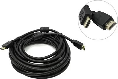 Telecom <TCG200F-7.5м> Кабель HDMI to HDMI (19M -19M) ver2.0  7.5м 2  фильтра