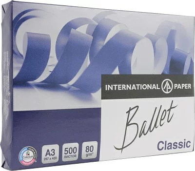 Ballet Classic A3 бумага (500  листов  80 г/м2)  Россия