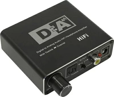 Конвертер DA-15 Audio  Converter  (Toslink/RCA(Coaxial)-->Toslink/RCA(Coaxial)/2xRCA/jack3.5) + б.п.