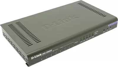 Интернет-шлюз D-Link DVG-5008SG VoIP Gateway+Router с поддержкой SIP (4UTP 1000 Mbps 1WAN 8xFXS)