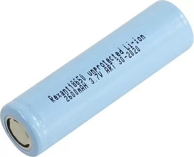 Аккумулятор Rexant 30-2020 (3.7V 2600mAh) Li-Ion Size "18650"