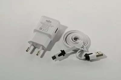 OLTO WCH-4103 Зарядное устройство USB (Вх. AC100-240V Вых. DC5V  5W  USB кабель microUSB)