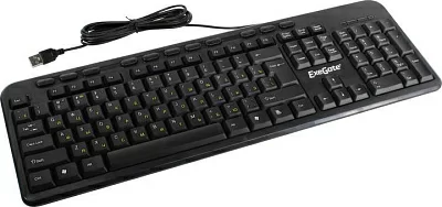 Клавиатура ExeGate LY-500M Black USB 115КЛ+11КЛ М/Мед EX286177RUS