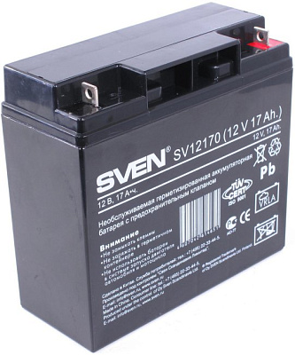 Аккумулятор SVEN  SV17-12/SV12170 (12V17Ah) для UPS