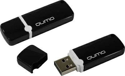 Накопитель Qumo Optiva QM16GUD-OP2-Black USB2.0  Flash  Drive 16Gb  (RTL)