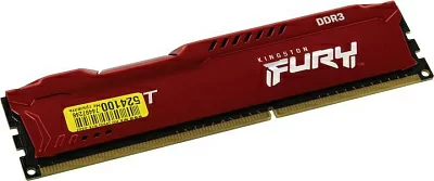 Модуль памяти Kingston  Fury Beast KF316C10BR/4 DDR3  DIMM  4Gb PC3-12800 CL10