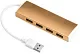 Greenconnect GCR-UH214BR USB 2.0 Разветвитель на 4  порта  015m  Bronze