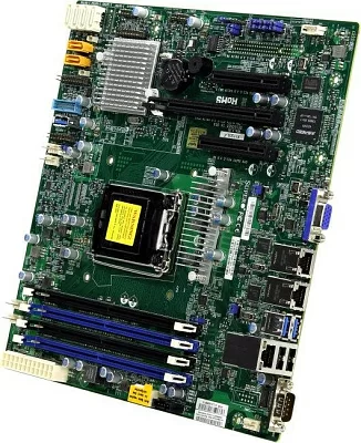 Мат. плата SuperMicro X11SSL-F (RTL) LGA1151 C232 PCI-E SVGA 2xGbLAN SATA RAID MicroATX 4DDR4