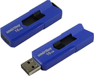 Накопитель SmartBuy SB16GBST-B USB2.0  Flash  Drive16Gb  (RTL)