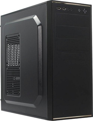 Корпус Miditower PowerCool  S2004BK ATX 500W (24+2x4+6пин)