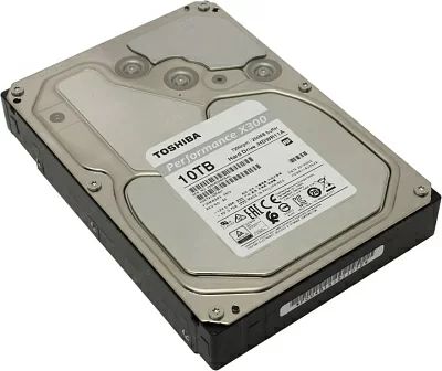 Жёсткий диск HDD 10 Tb SATA 6Gb/s Toshiba X300 HDWR11AEZSTA (RTL) 3.5" 7200rpm 128Mb