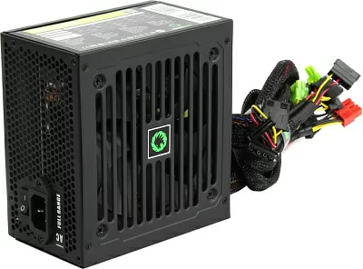 Блок питания GameMax GE-500 GE ECO  GAMER  500W ATX  (24+2x4+6/8пин)