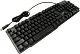 Клавиатура SVEN KB-G8500 Black  <USB>  104КЛ подсветка клавиш