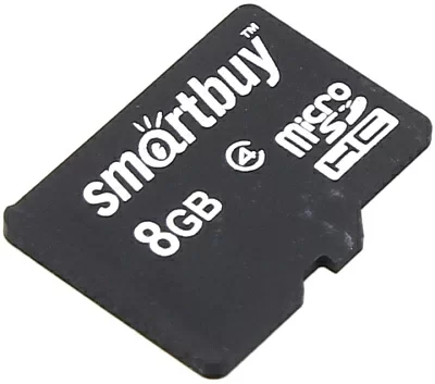 Карта памяти SmartBuy  SB8GBSDCL4-00 microSDHC 8Gb  Class4