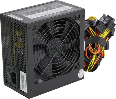 Блок питания HIPER HPT-600  600W  ATX Black  (24+2x4+2x6/8пин)