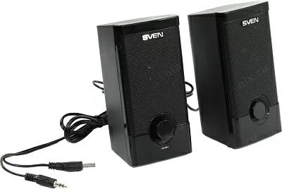 Колонки SVEN 318 Black  (2x2.5W  питание от  USB)