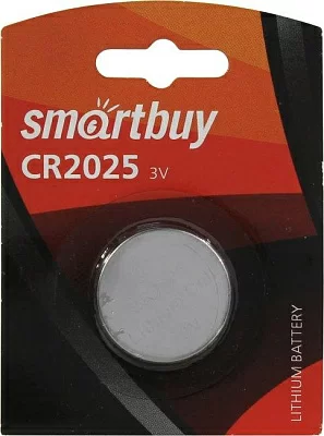 Батарея питания Smartbuy  SBBL-2025-1B CR2025 (Li 3V)