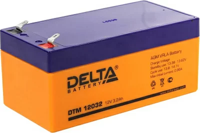 Аккумулятор Delta DTM 12032 (12V  3.2Ah) для  UPS