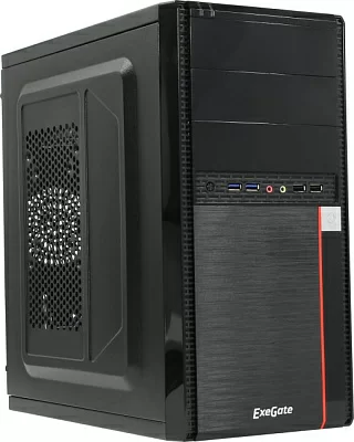 Корпус Minitower  Exegate MA-371X Black MicroATX 600W EX277438RUS