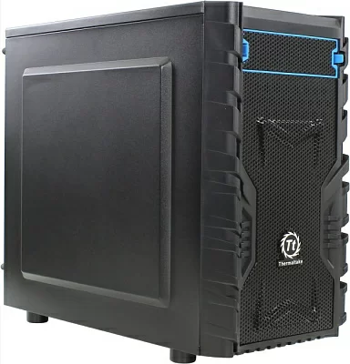 Корпус Minitower Thermaltake <CA-1D3-00S1NN-00> Black Versa H13  MicroATX без  БП